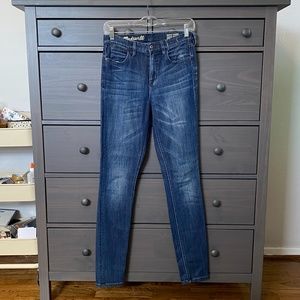Madewell Skinny Skinny High Riser Jean
